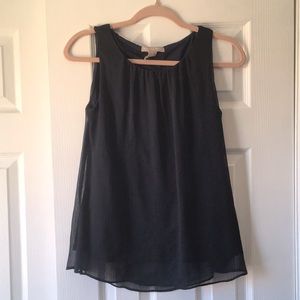 Banana Republic dark blue top